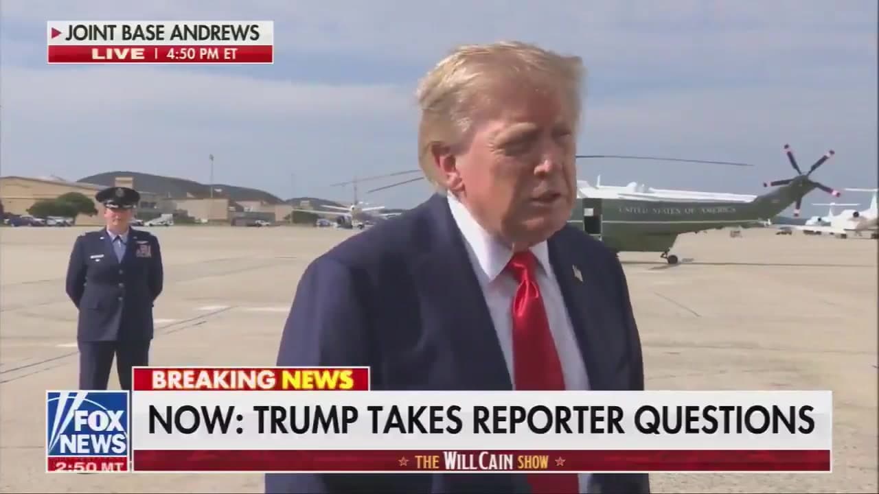 Trump évoque l'armée américaine pour répondre à une question sur les taux obligataires