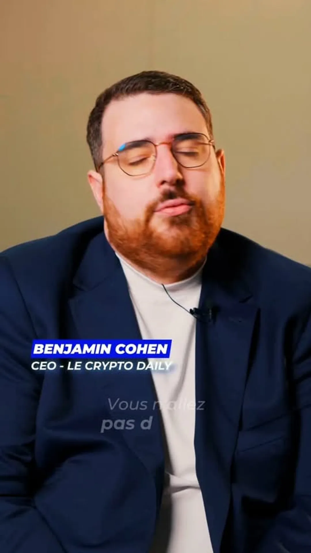 Beaucoup arrivent en crypto avec une idée fausse : 👉 devenir riche du jour au