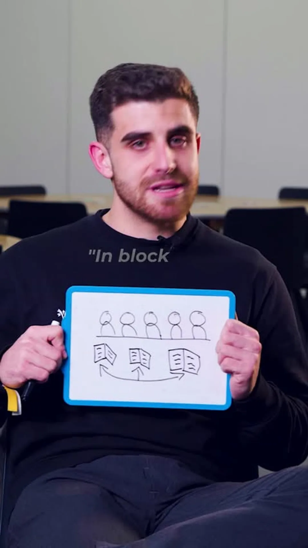 Dessine-moi la blockchain (sans bloc et sans chaîne) On a demandé à Marvin de