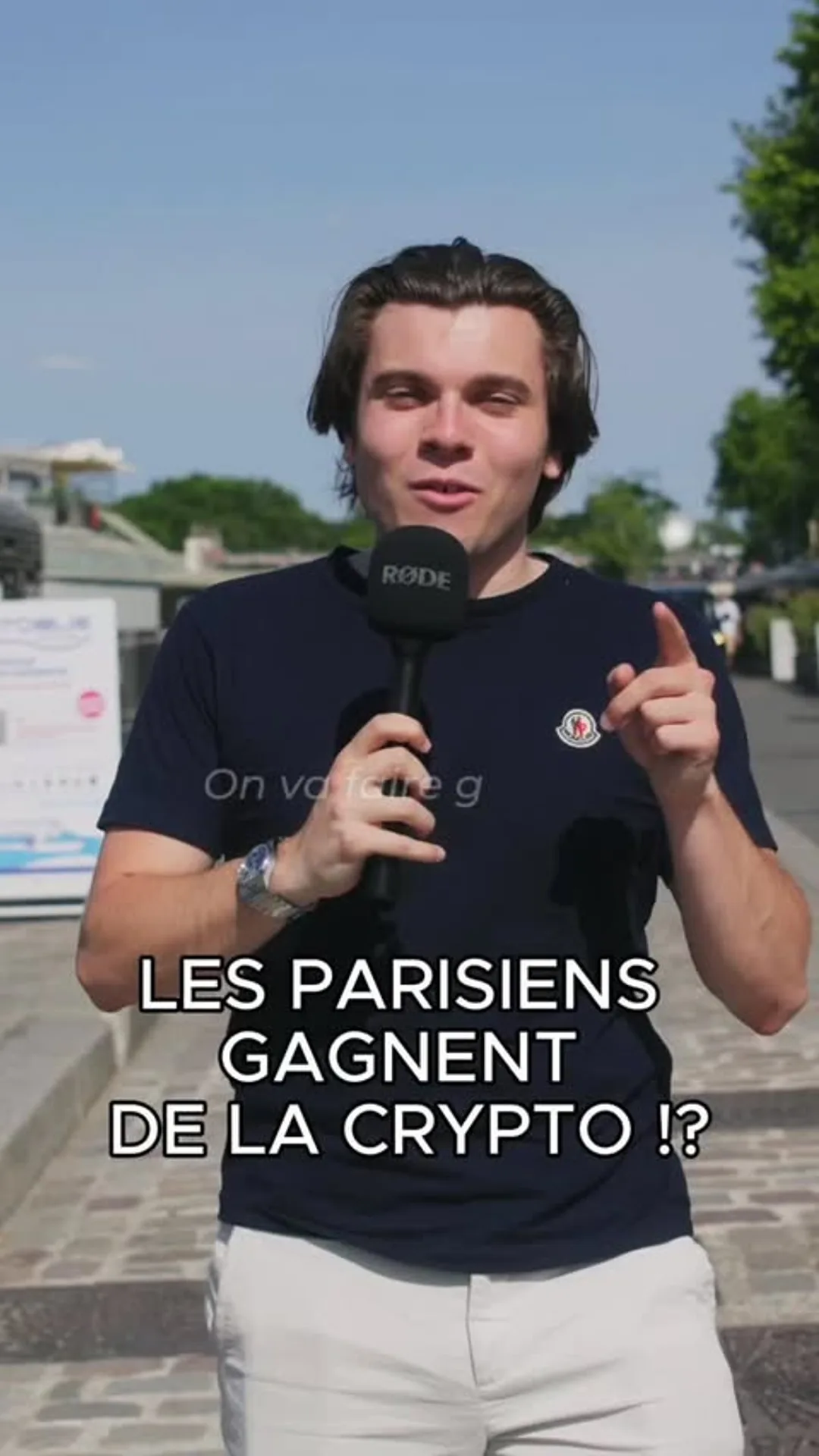 On fais gagner de la crypto à des Parisiens… s’ils arrivent à classer ces