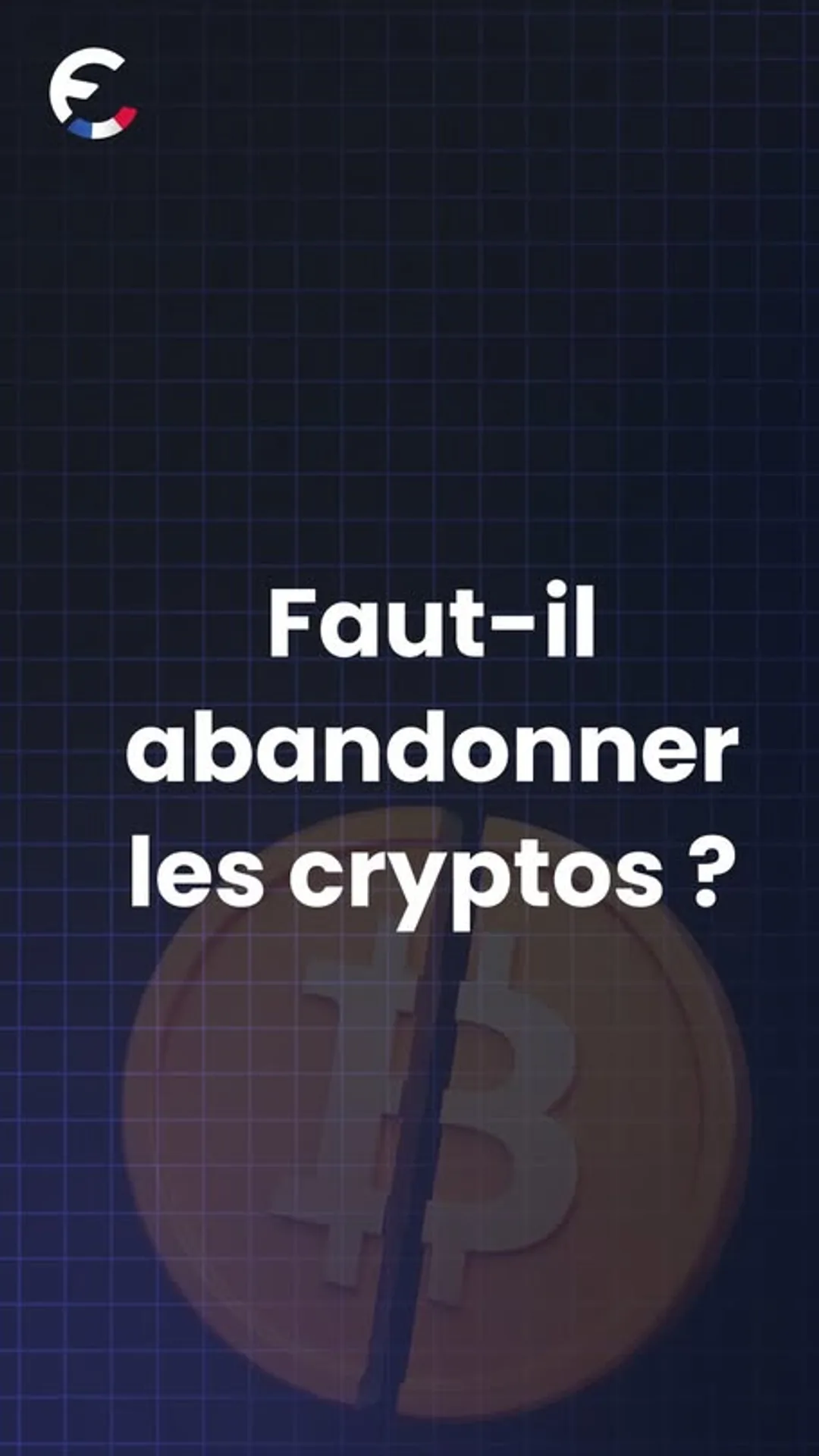 Faut-il abandonner les cryptos ?