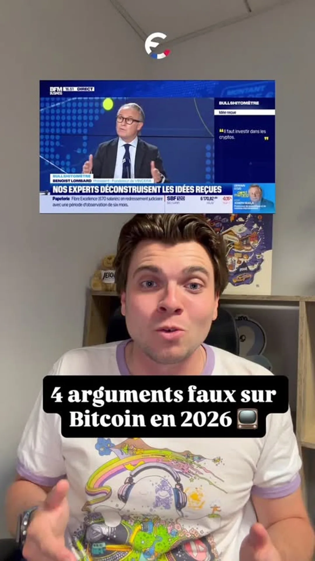 4 Faux arguments contre Bitcoin entendues sur BFM.