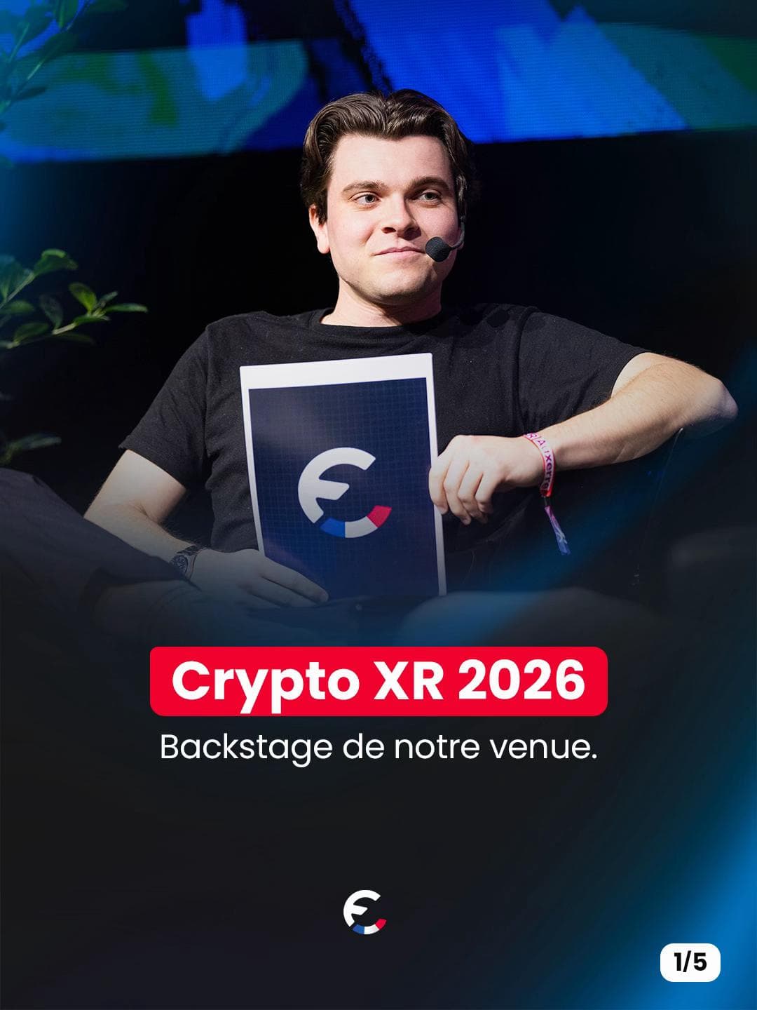 Retour en images sur notre présence à Crypto XR 2026. Mainstage, Stud...
