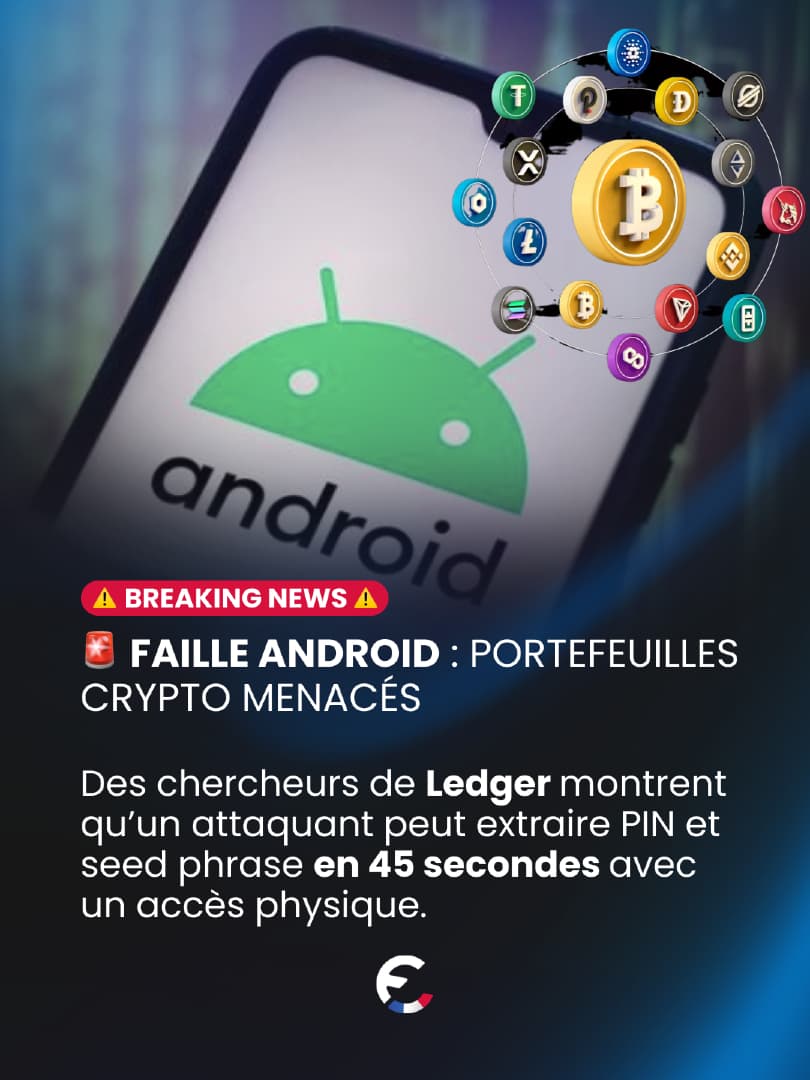 Une faille découverte par les chercheurs de Ledger touche certaines p...