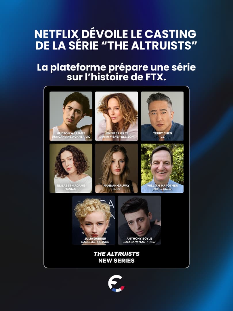 Netflix vient de dévoiler le casting de sa future série dédiée à l’hi...