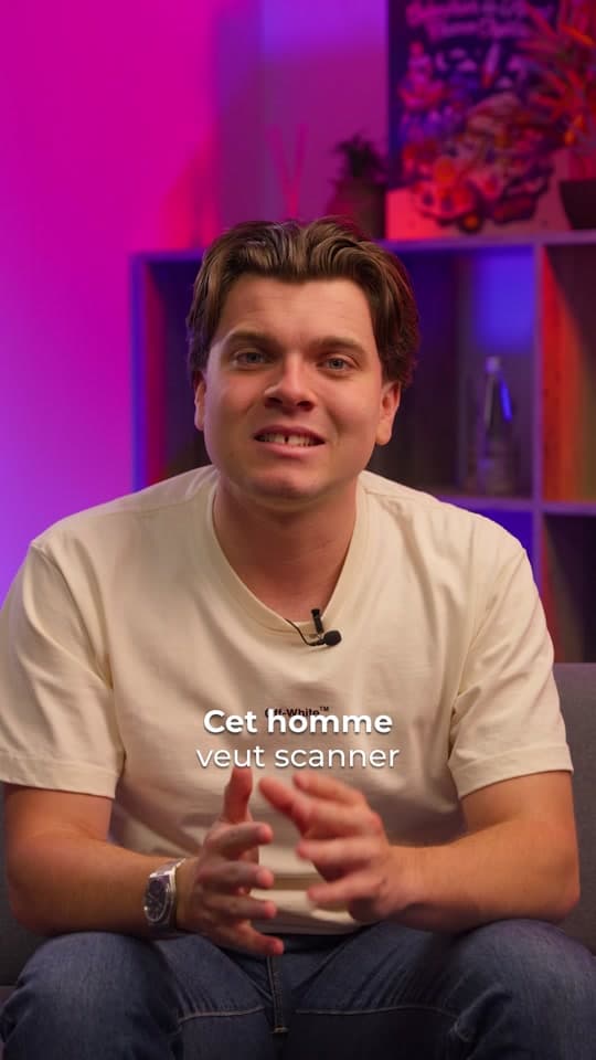 Scanner votre iris pour prouver que vous êtes humain ? 👁️ @raphpautar...