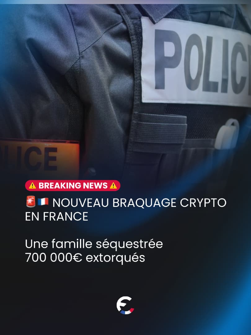 Un nouveau braquage crypto a eu lieu en France, à Ploudalmézeau (Fini...
