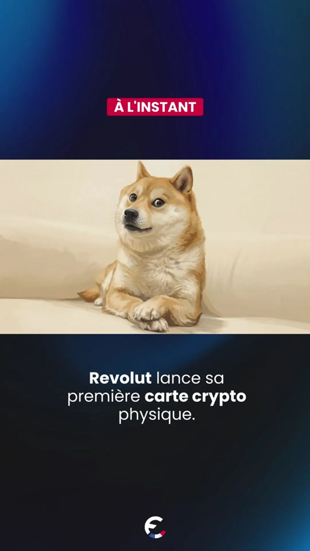 Revolut lance sa première carte crypto physique.