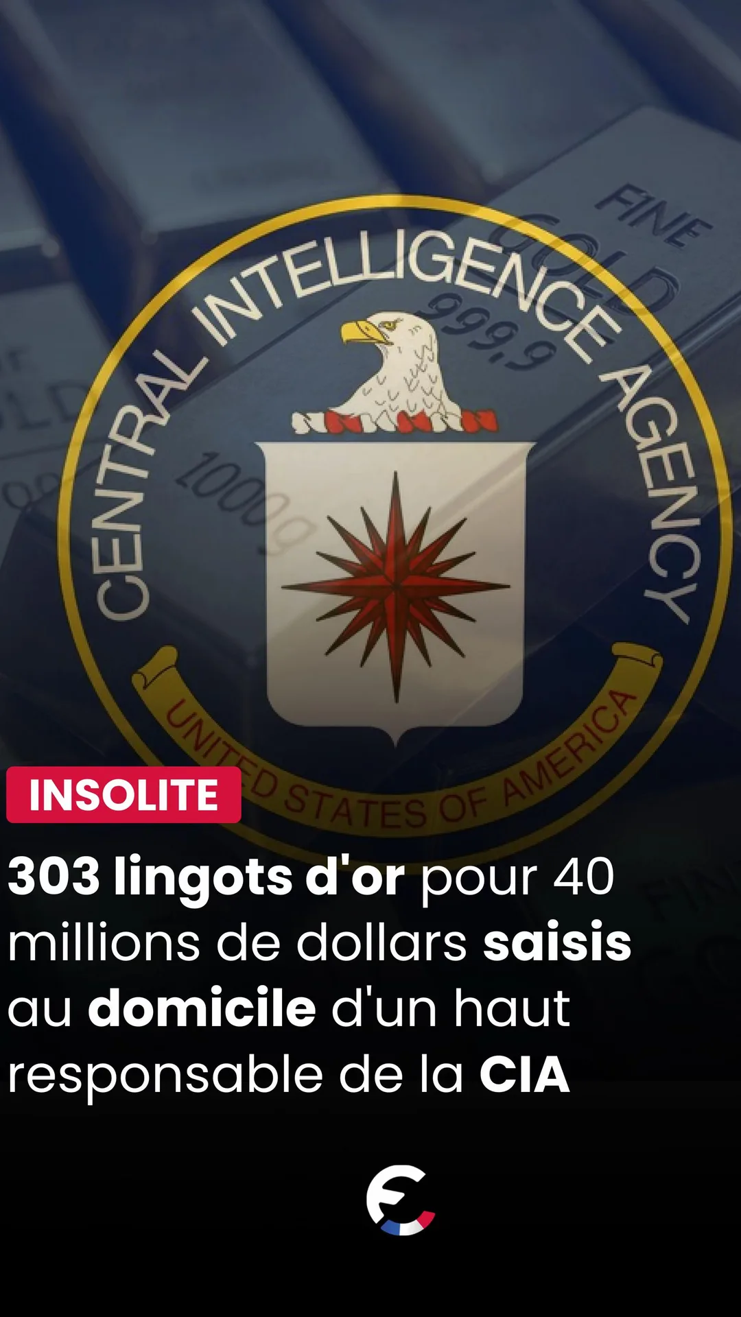 Le FBI a arrêté David Rush, haut responsable de la CIA, après avoir saisi 303