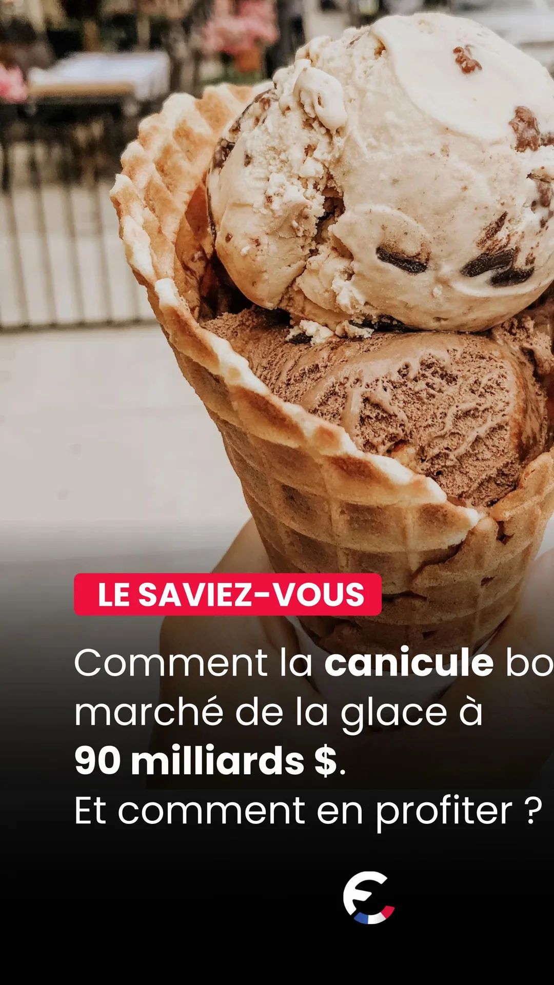 Marché mondial : 90 Mds $.