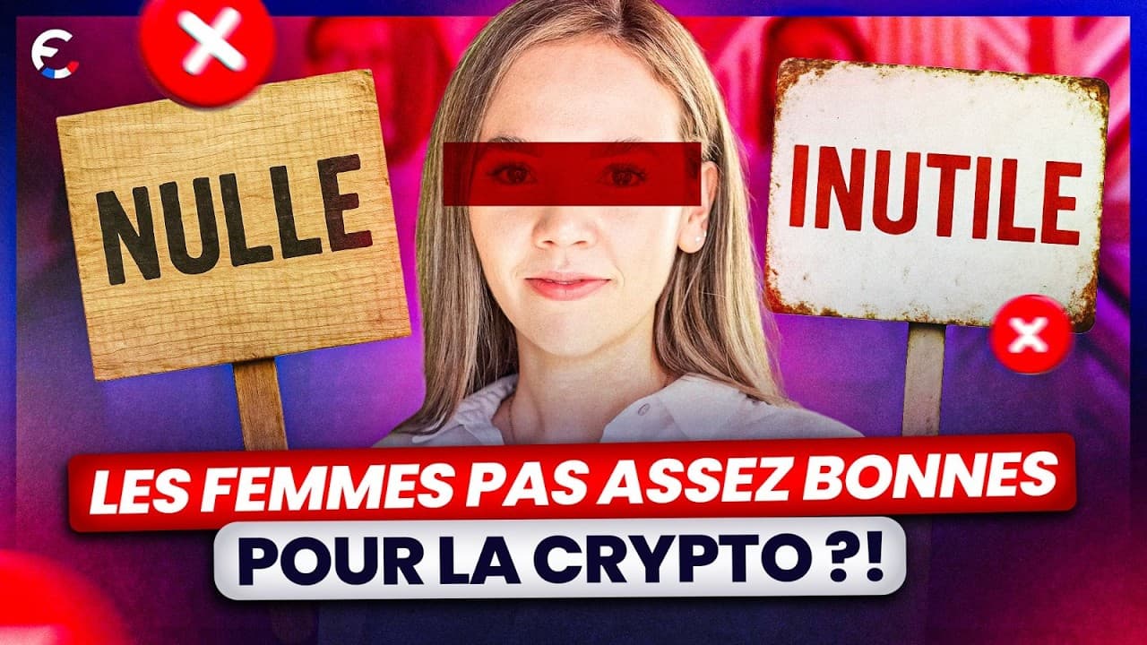 La crypto, pas pour les femmes ?! 🤔