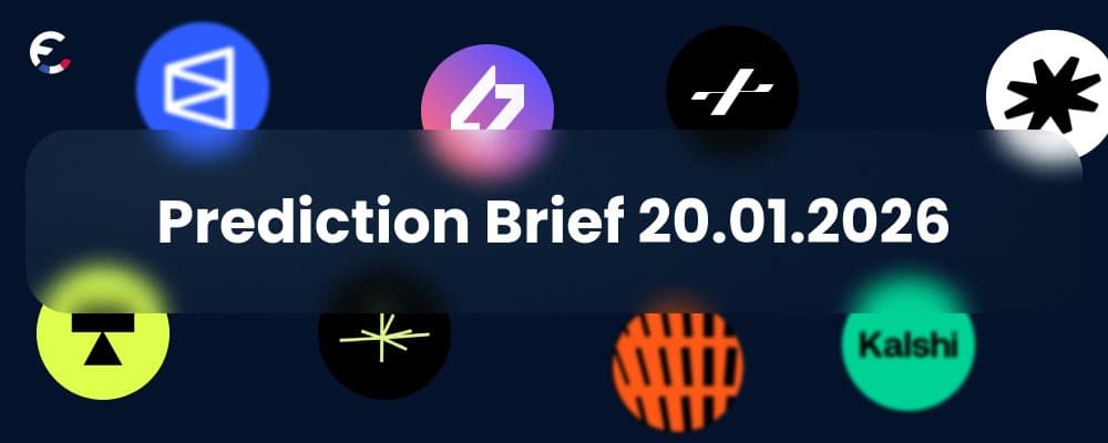 Prediction Brief 20.01.2026 : La fin du monopole 