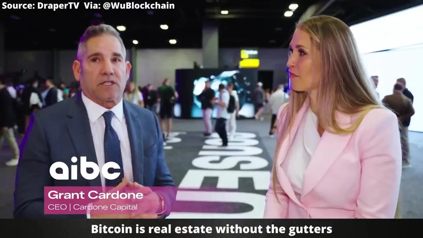 Grant Cardone compare Bitcoin à de l'immobilier sans les gouttières et révèle 13 ans de soutien discret