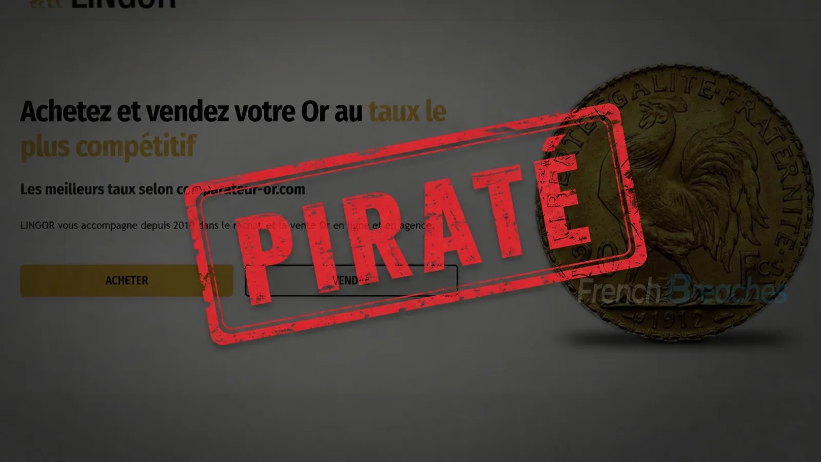 Lingor piraté : les données d'achat d'or de ses clients exposées, l'entreprise refuse de payer la rançon
