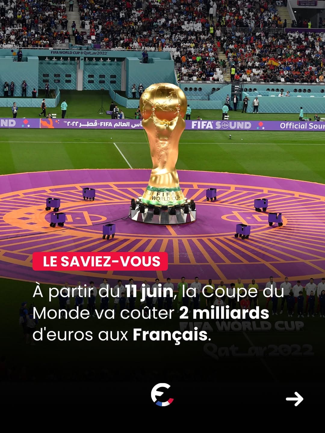 Coupe du Monde : 2 milliards d'euros de consommation